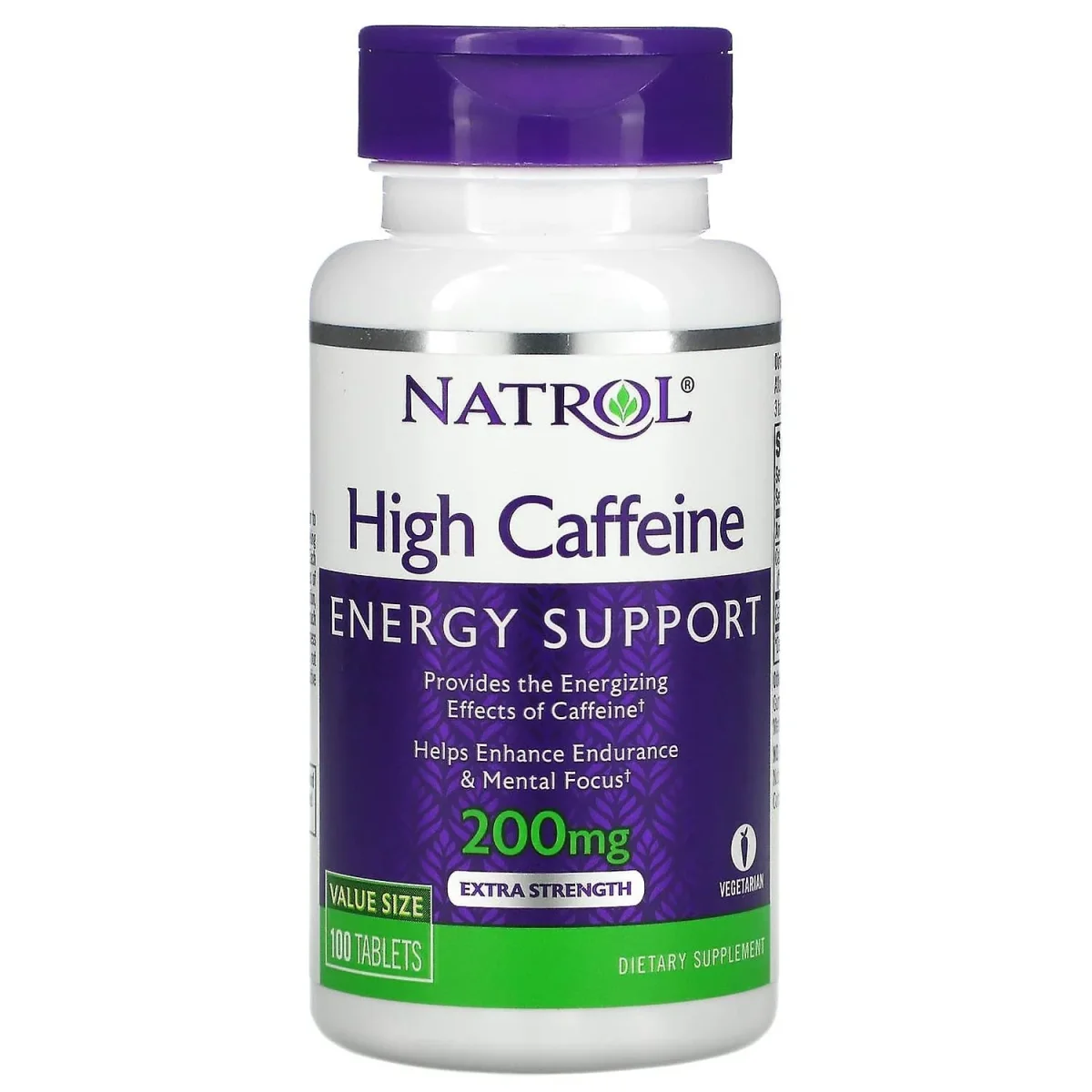 Natural - High Caffeine 200mg