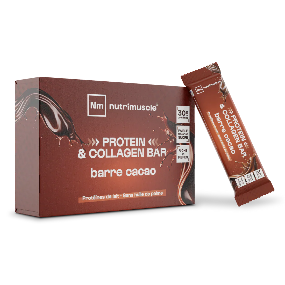 Barres Protéine & Collagène - Nutrimuscle