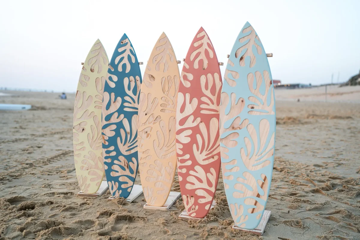 Planche de surf décorative « Corail » – Image 3