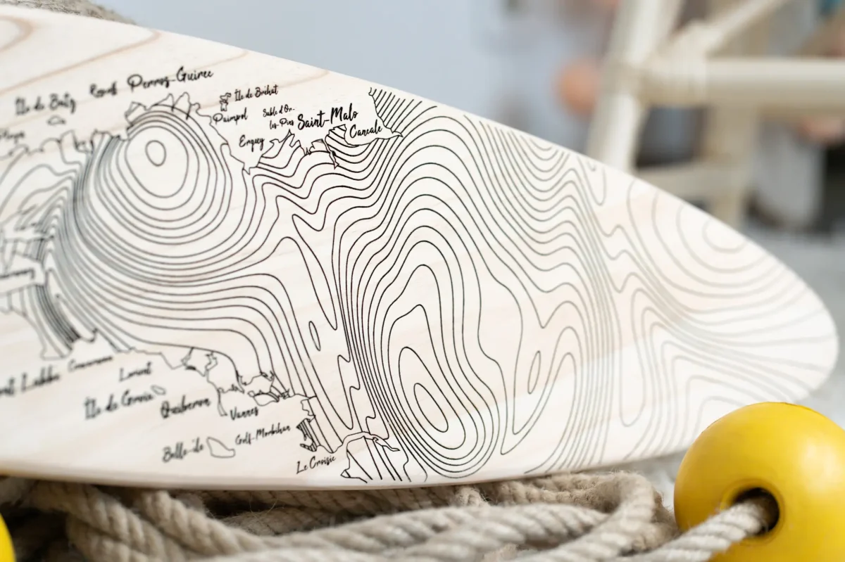 Planche de surf « Bretagne » – Image 4