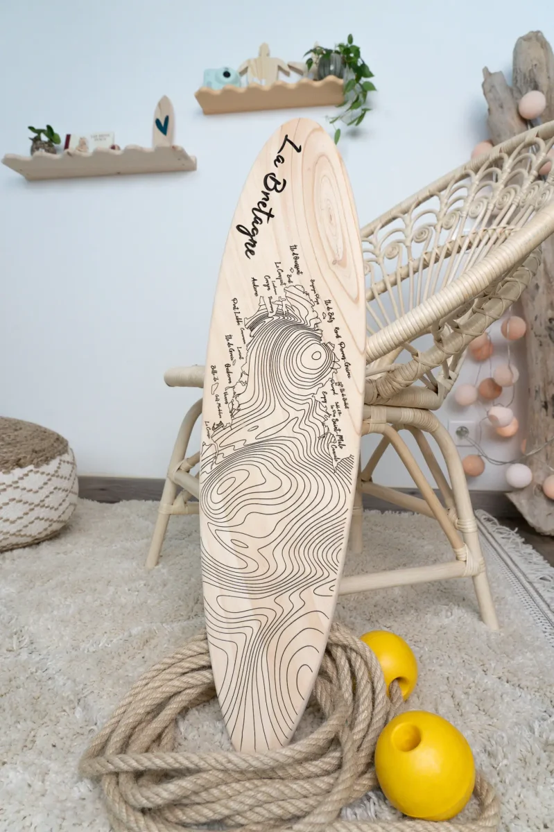 Planche de surf « Bretagne »