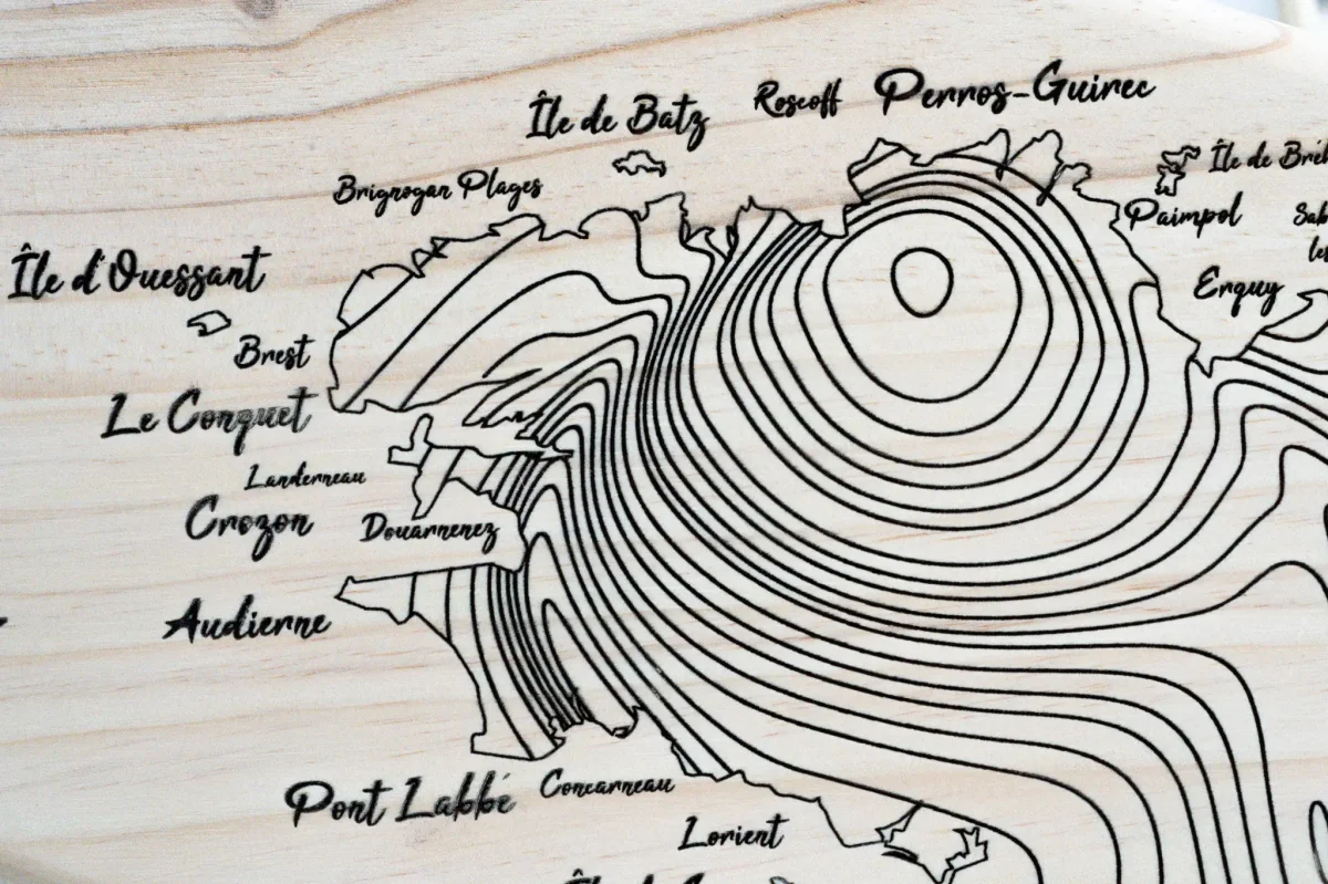 Planche de surf « Bretagne » – Image 6