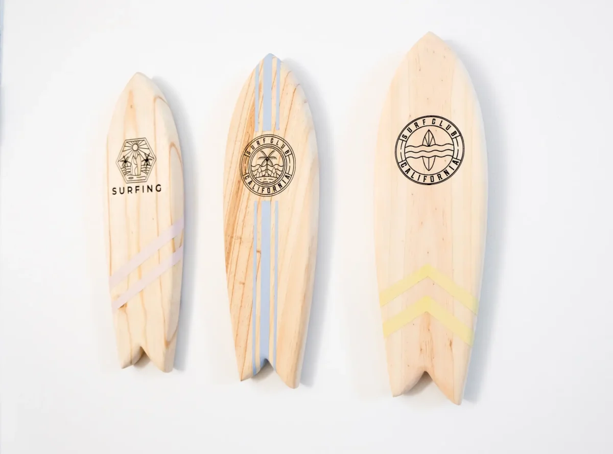 Planche de surf décorative à personnaliser « Salin » – Image 2