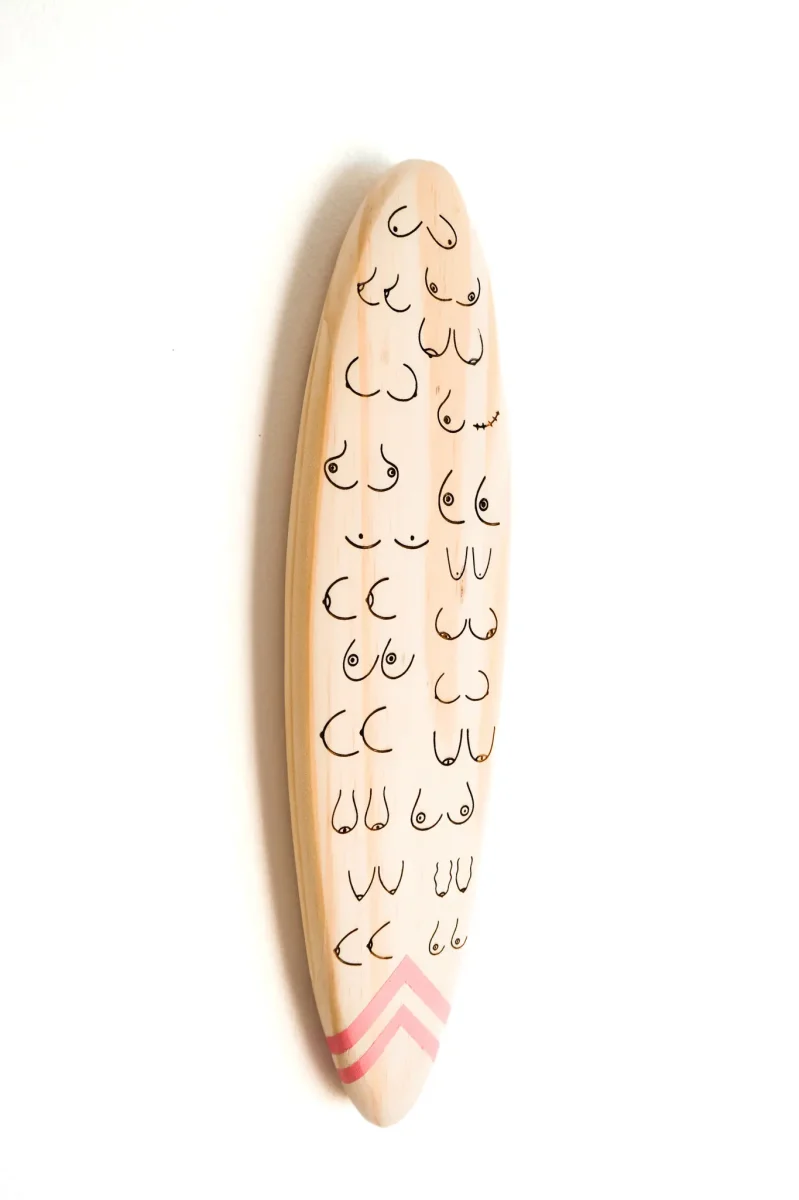 Planche de surf « Mini rose sunset » – Image 3