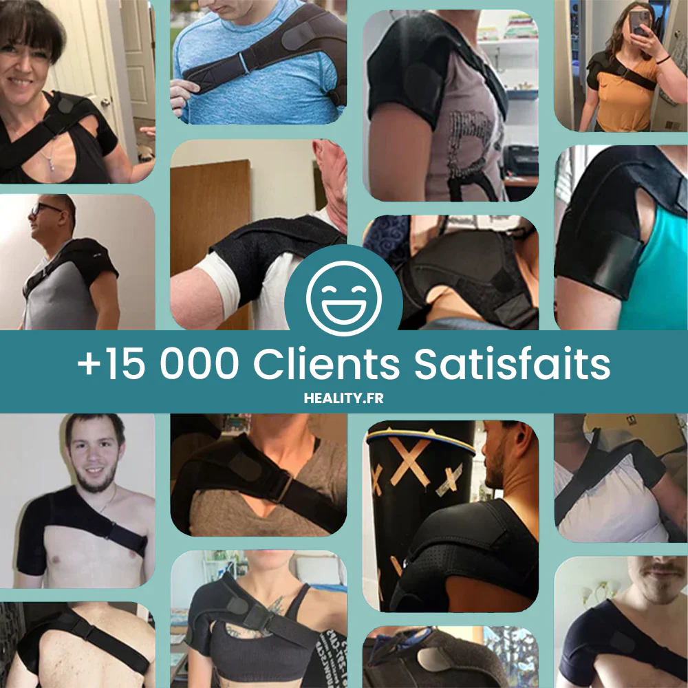 Épaulière Compression pour Tendinite et Coiffe des Rotateurs – Image 6