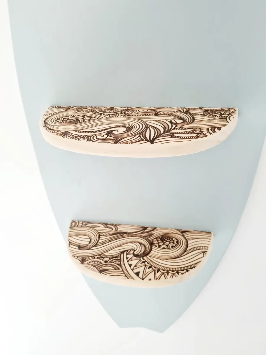Étagère planche de surf déco « Aloha » – Image 2