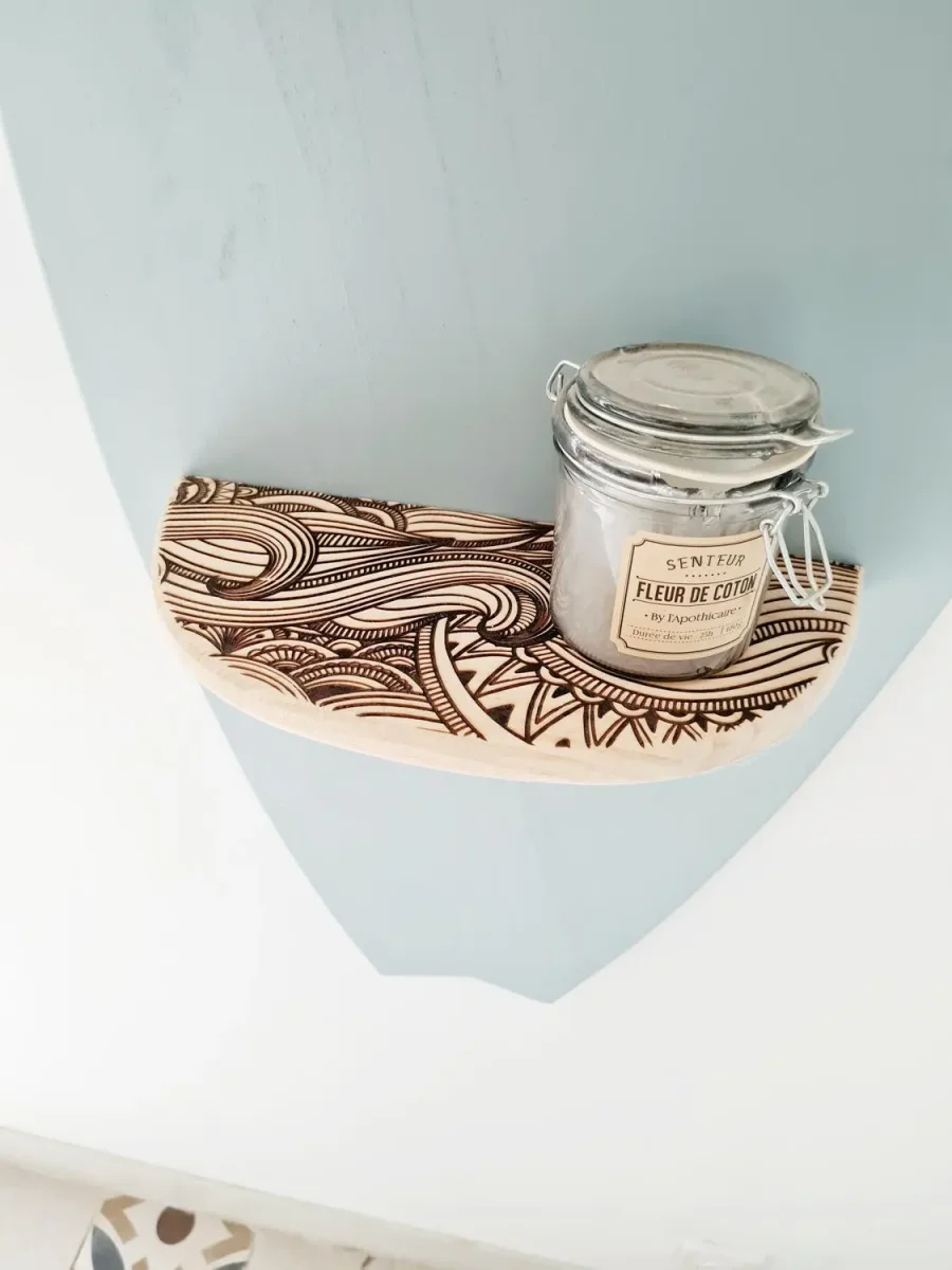 Étagère planche de surf déco « Aloha » – Image 3