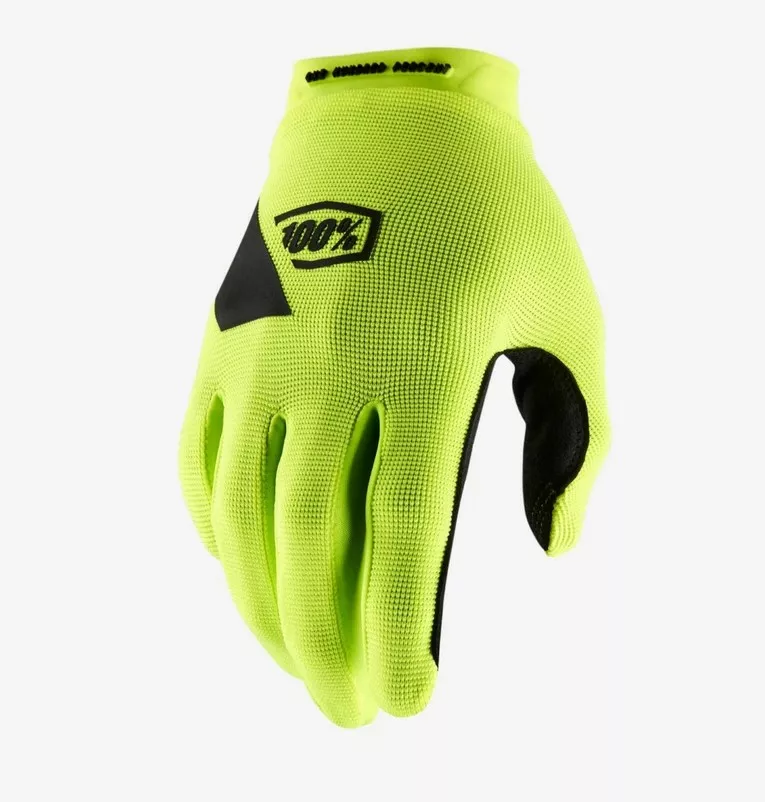 Gants 100% RIDECAMP Gel SP23 Jaune