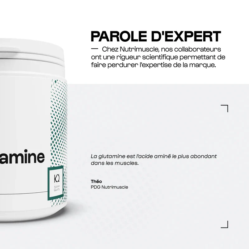 L-Glutamine en Poudre - Nutrimuscle – Image 2