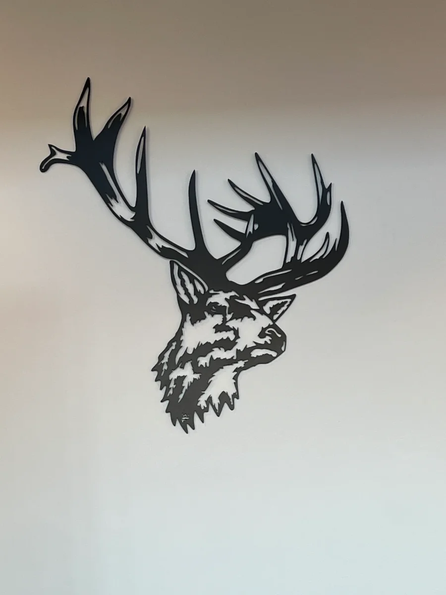 Plaque murale Cerf 2 560 x 590