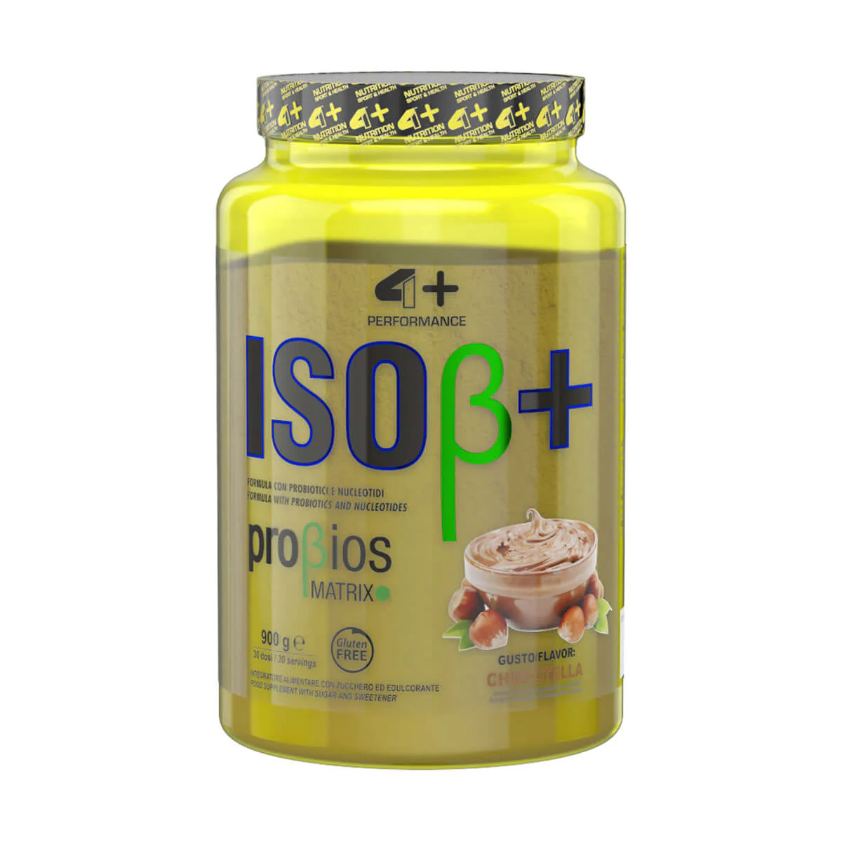 4+ Nutrition - ISO+ Whey Protein Isolate with Probiotics