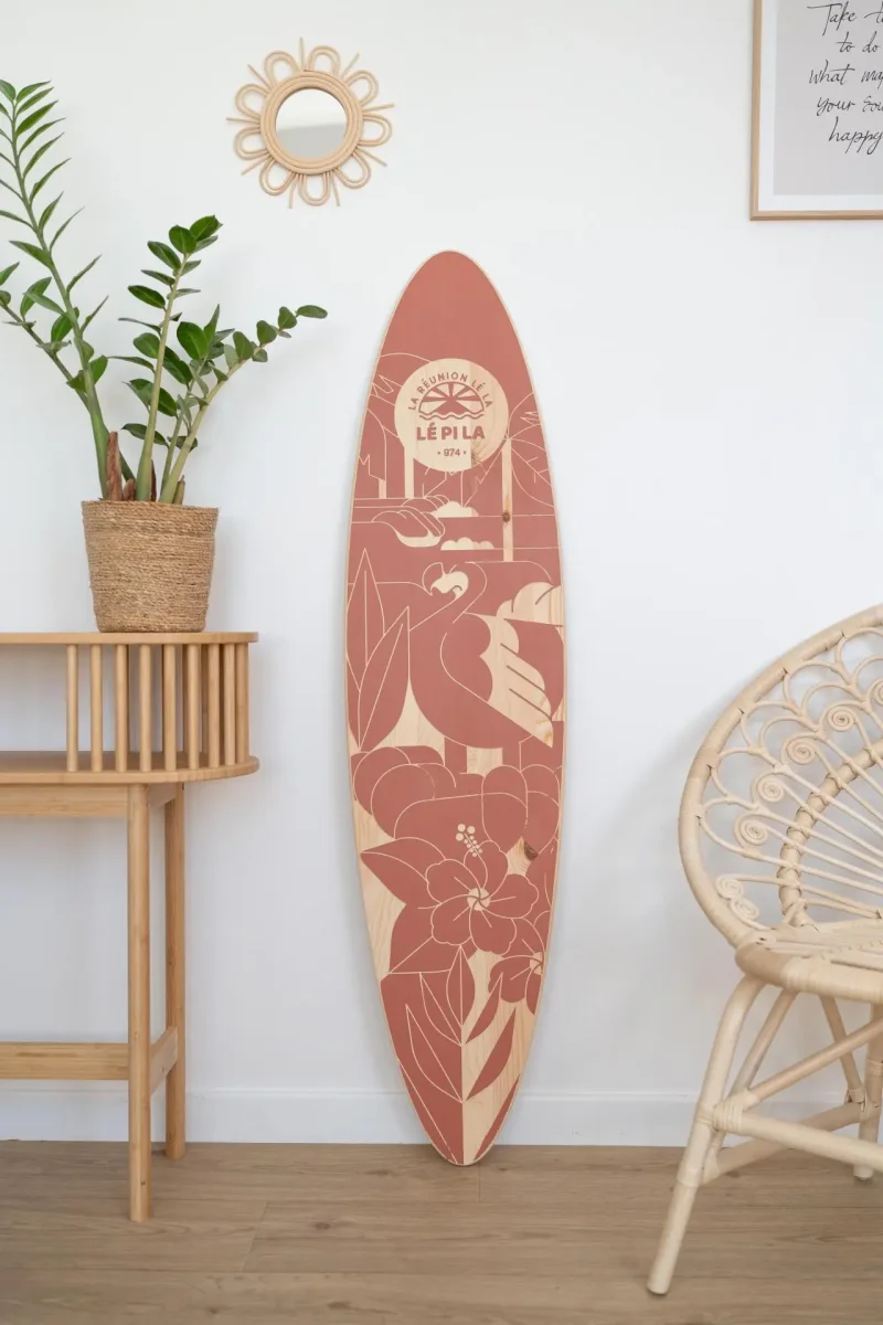 Planche de surf « La Réunion Léla » – Image 2