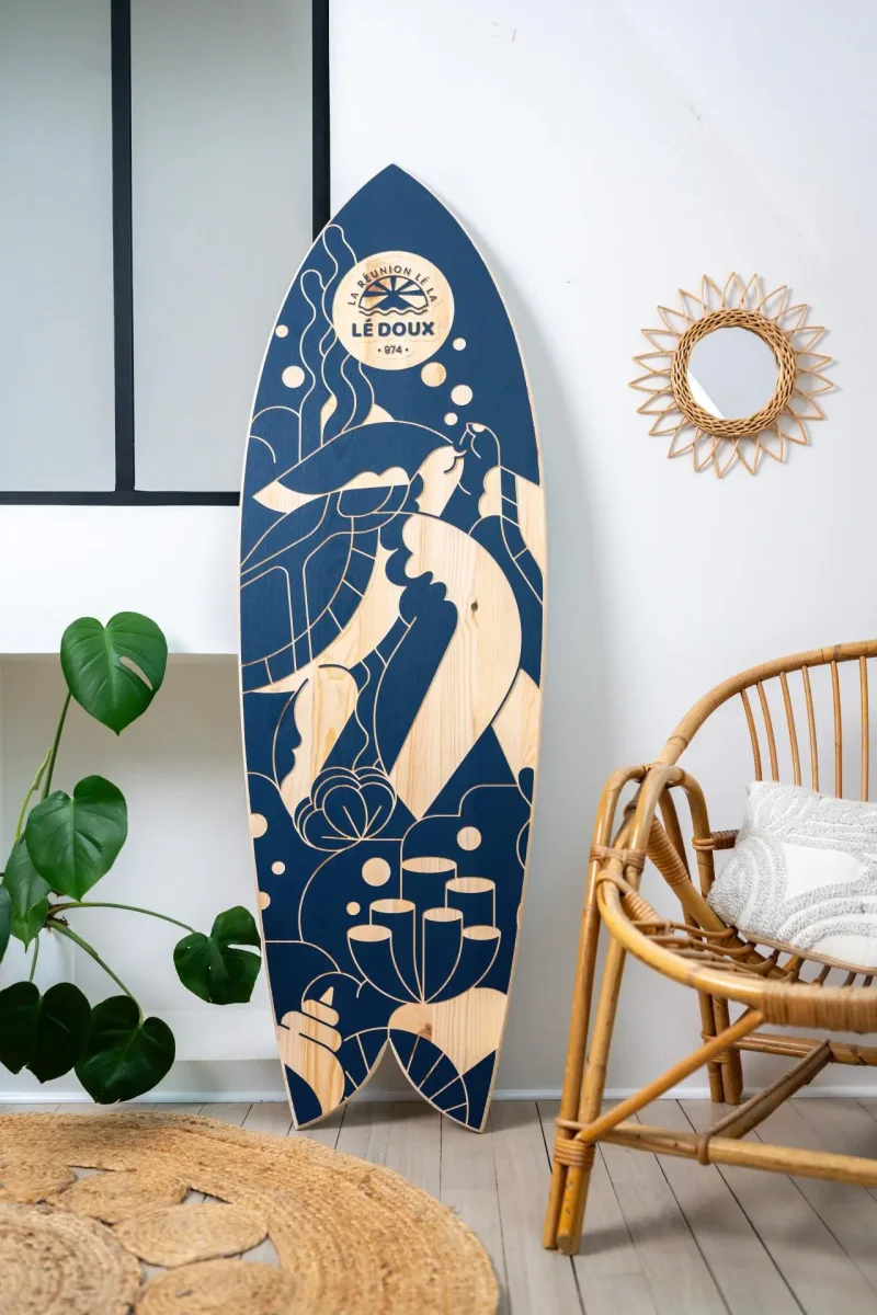 Planche de surf « La Réunion Léla » – Image 9