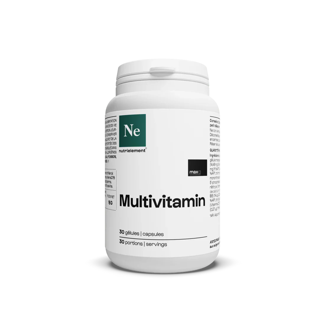 Multivvitamines Max - Nutrimuscle