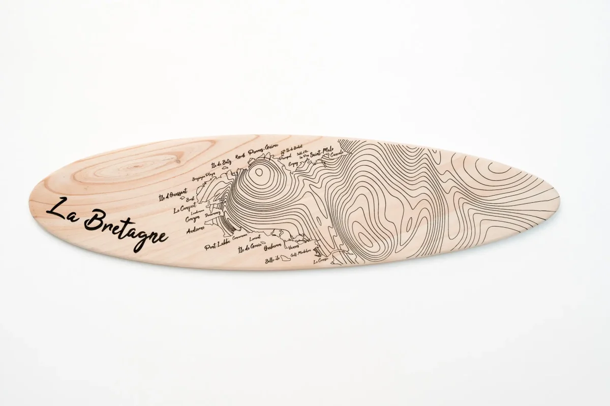 Planche de surf « Bretagne » – Image 9