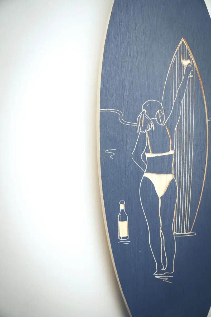 Planche de surf déco « Apéro Surf » – Image 2