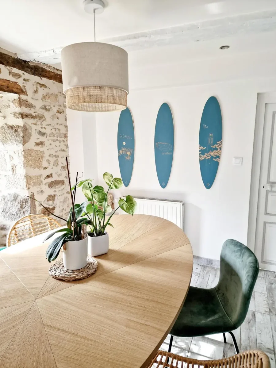 Planche de surf décorative « Bord de mer » – Image 5