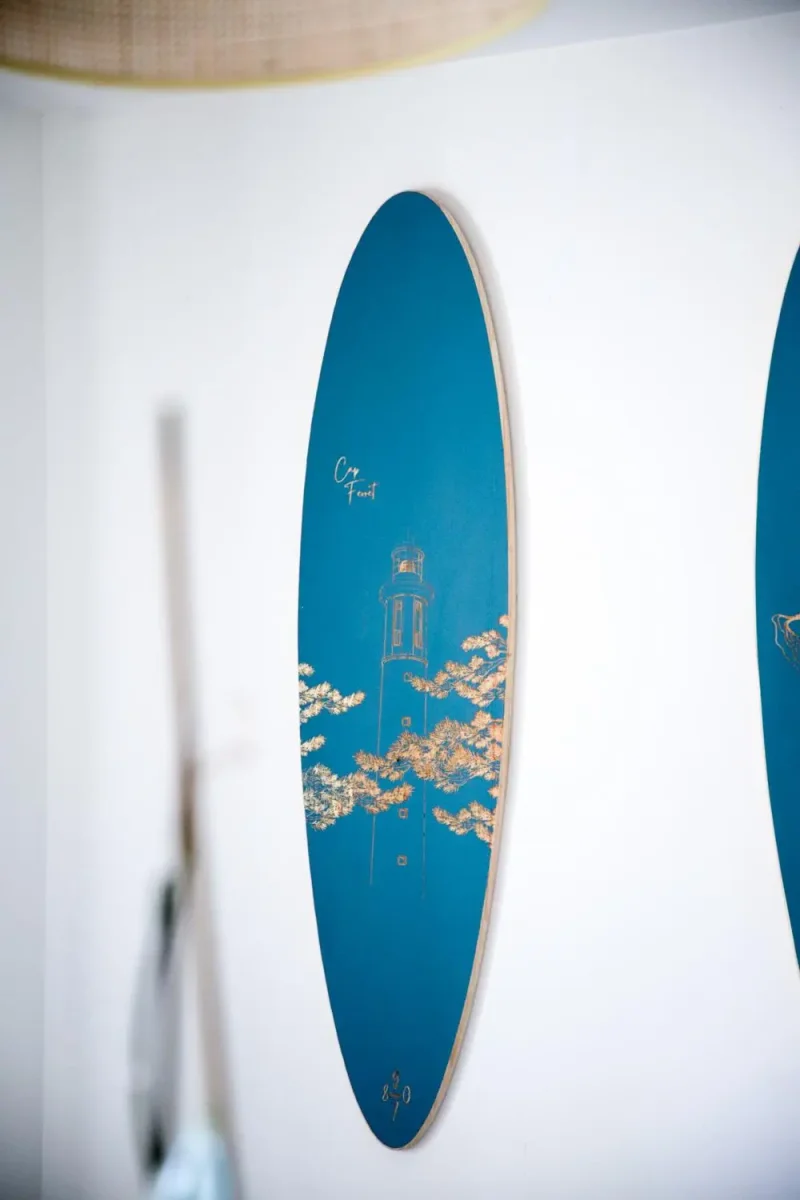 Planche de surf décorative « Bord de mer » – Image 6