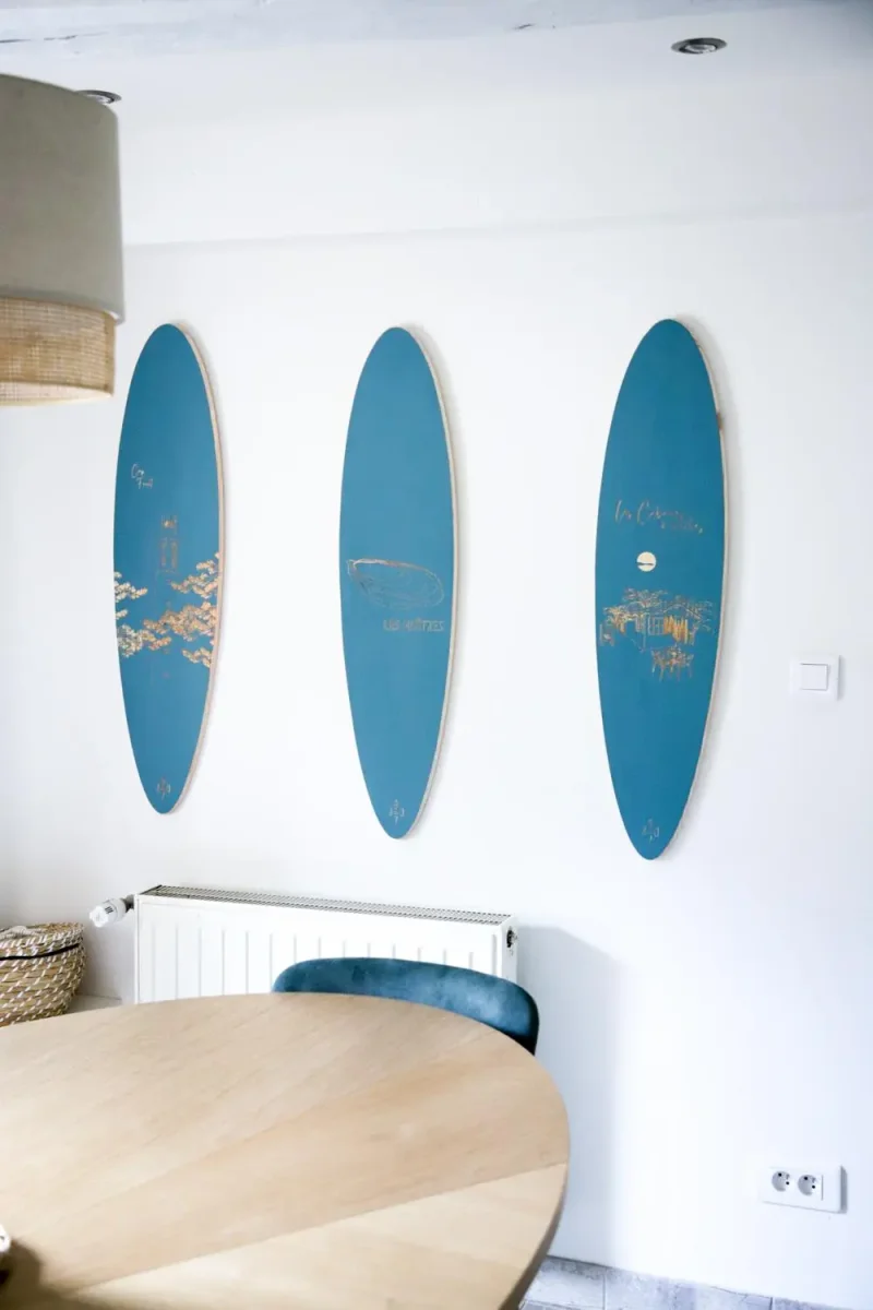 Planche de surf décorative « Bord de mer » – Image 9