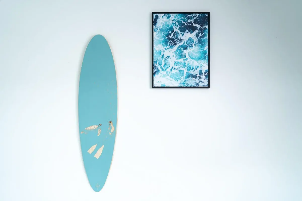 Planche de surf déco « Plongeuse » – Image 5
