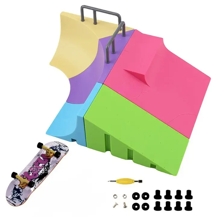 Rampe pour Finger Skate Multicolore