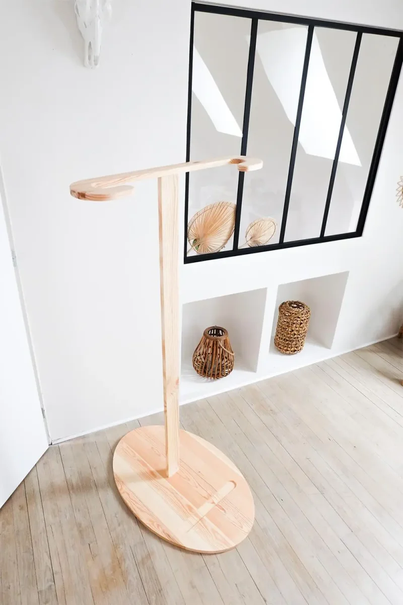 Support planche de surf vertical