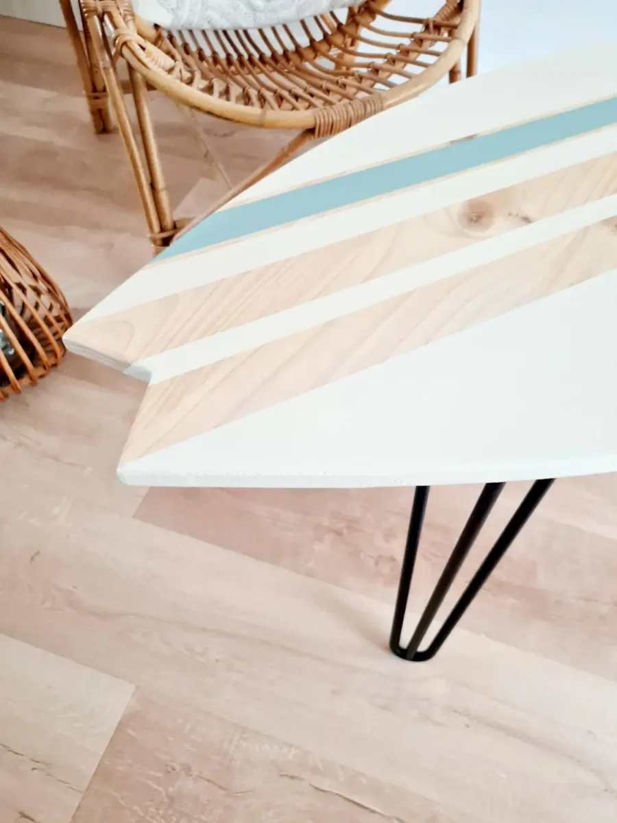 Table basse planche de surf « Panama » – Image 4