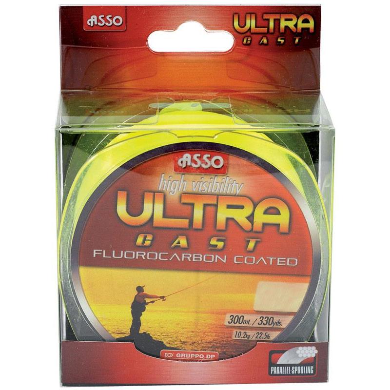Nylon gainé Fluorocarbon Ultra Cast Asso