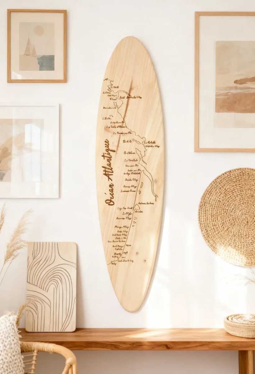 Planche de surf « Atlantique »