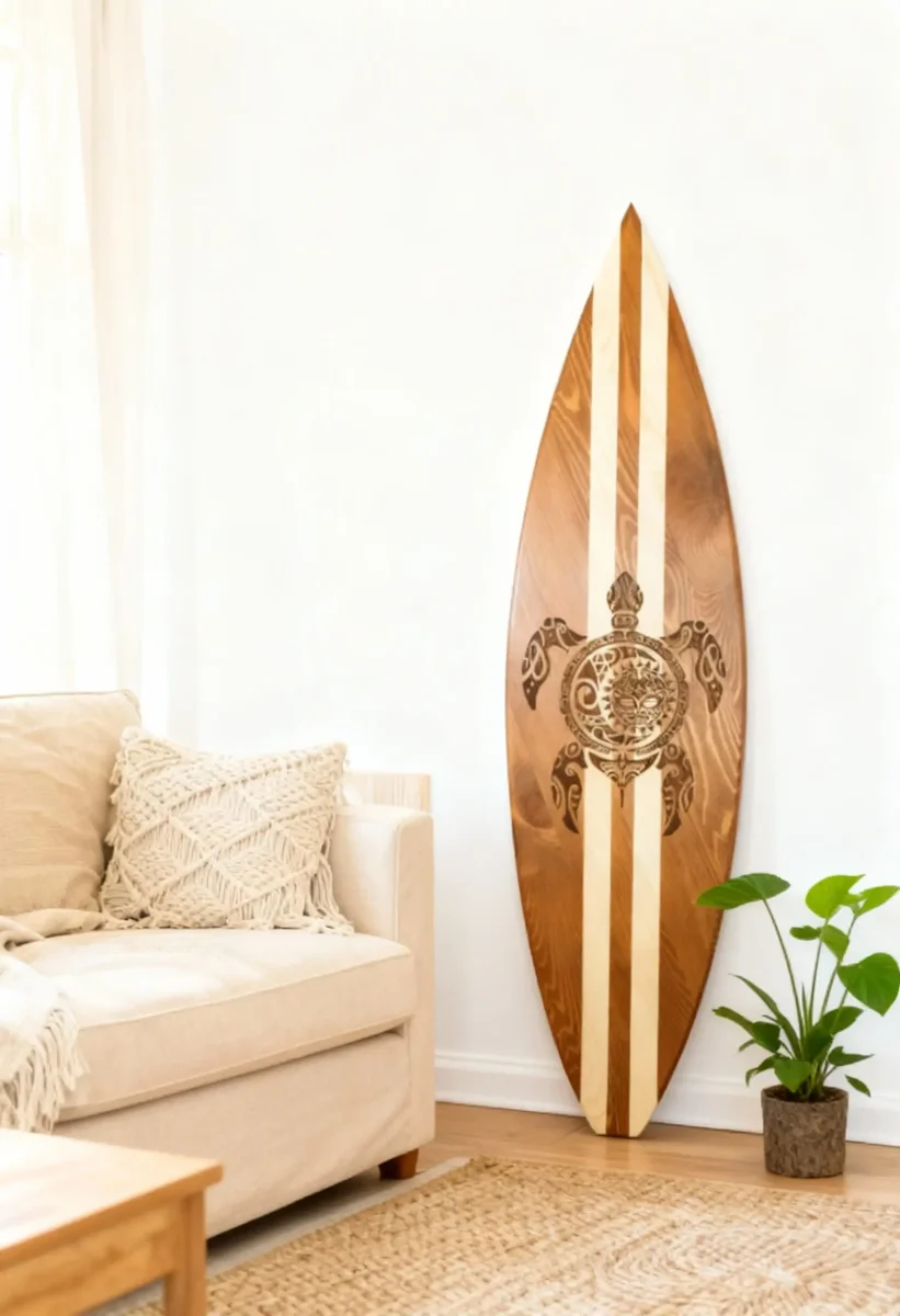 Planche de surf décorative « Anse Dufour » – Image 2