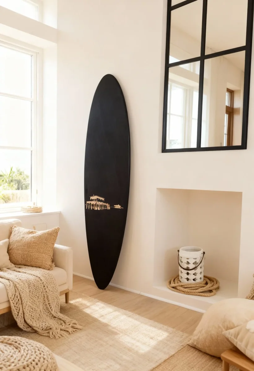 Planche de surf décorative « Tchanquée » – Image 3
