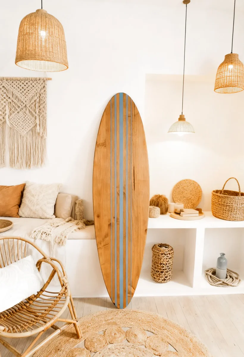 Planche de surf décorative « Cantabrie »