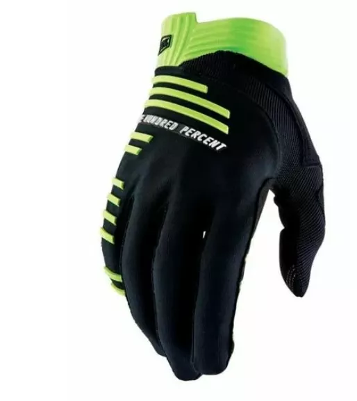 Gants 100% R-CORE Noir/Lime