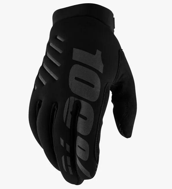 Gants 100% Brisker FA22 Noir