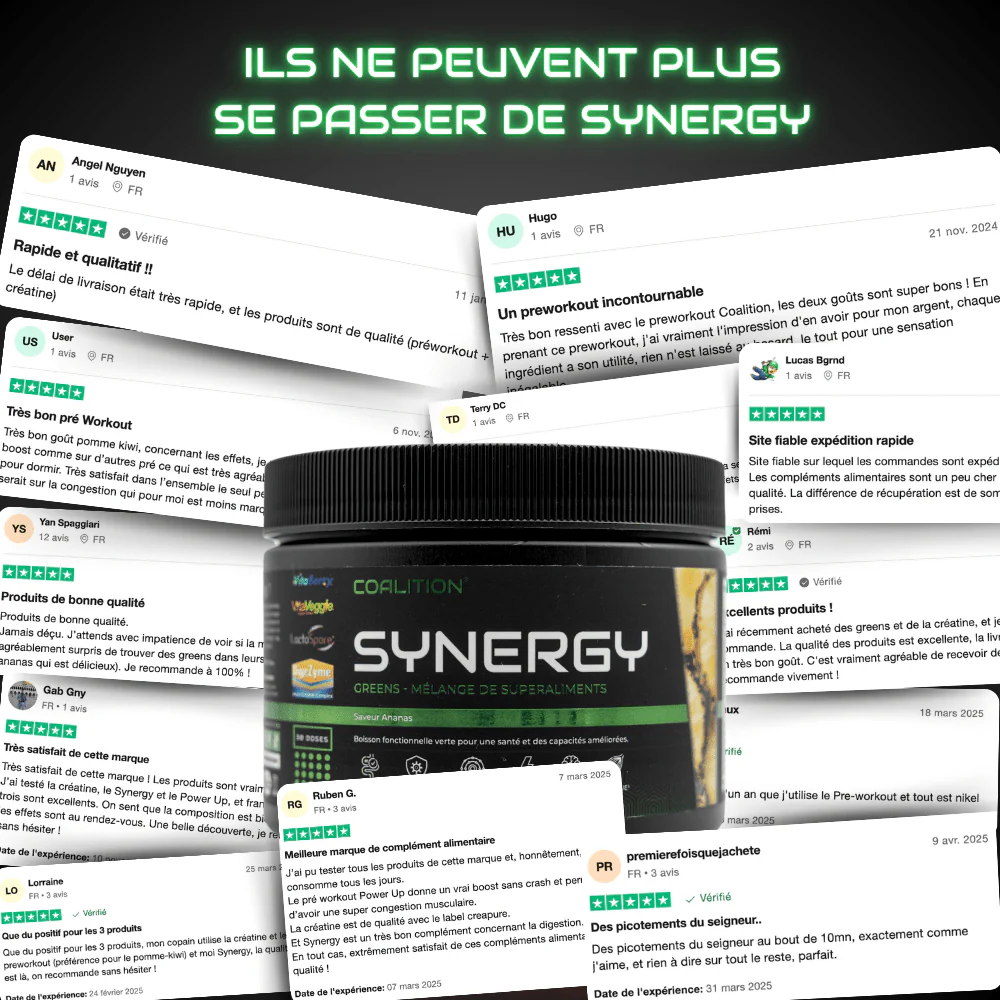 GREENS SYNERGY - COMPLEXE D'ALIMENTS – Image 8