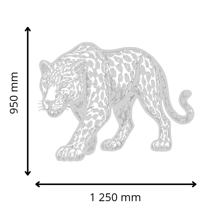 Panthère Acier Corten – Image 3
