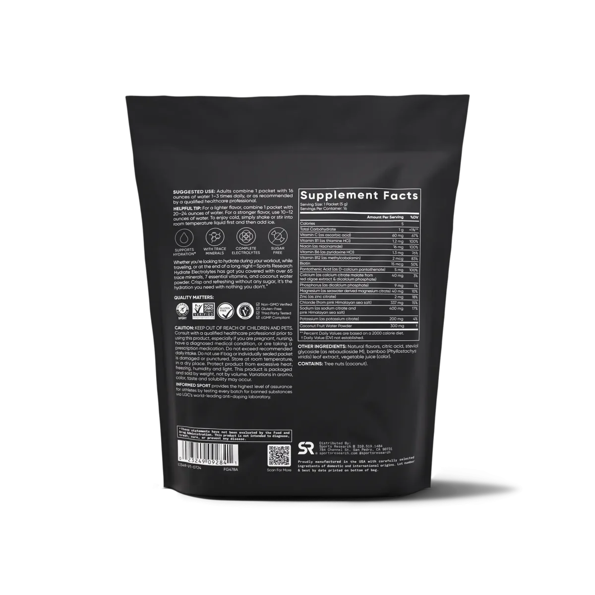 Hydrate Electrolytes - Sports Research – Image 2