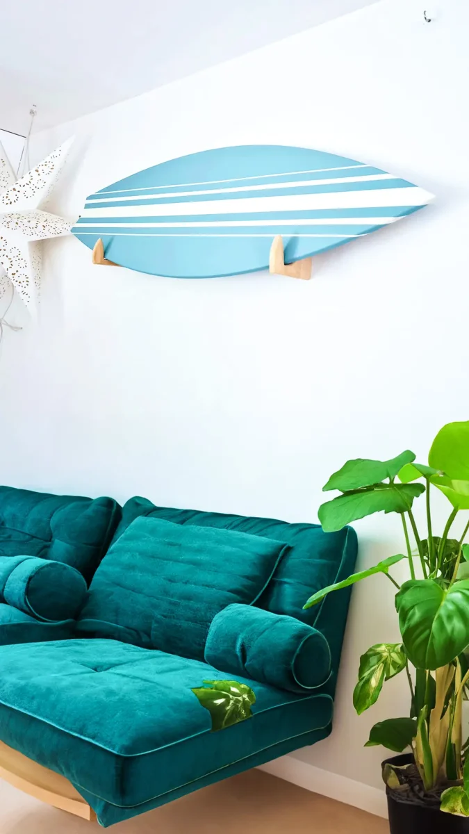 Planche de surf décorative « Sainte Barbe »